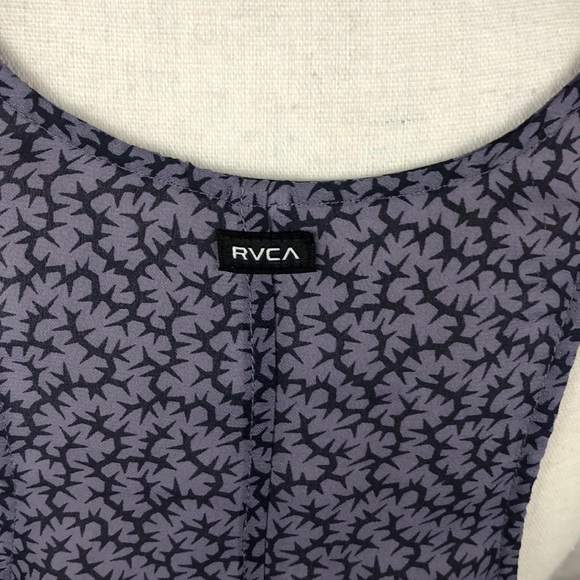 NWOT RVCA Sheer Tank Top Blouse Sz Medium - Picture 6 of 7